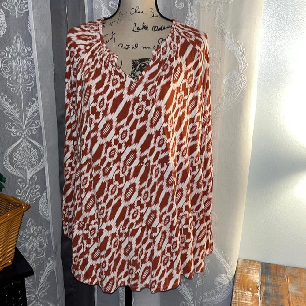 Wonderly top sz xxl euc